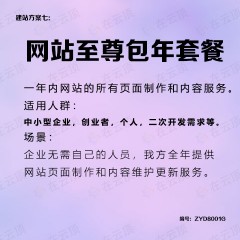 企业至尊全年服务套餐